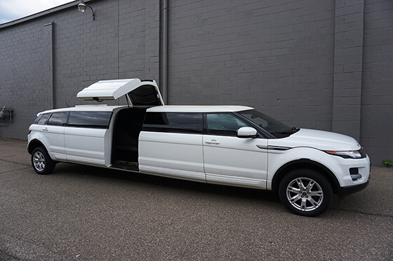 White limo service in Iowa City